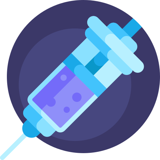 Syringe Detailed Flat Circular Flat icon