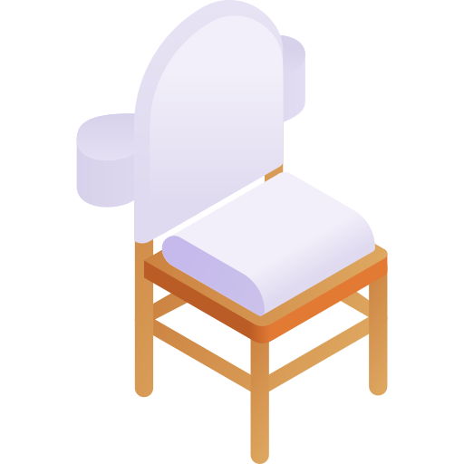 椅子 Gradient Isometric Gradient icon