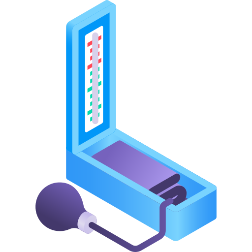 Sphygmomanometer Gradient Isometric Gradient icon