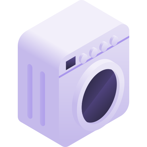 waschmaschine Gradient Isometric Gradient icon