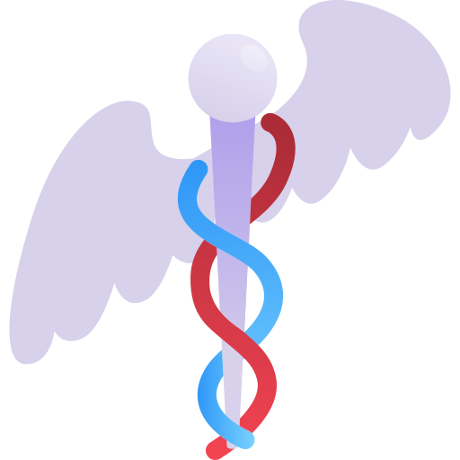 Медицинский символ Gradient Isometric Gradient иконка