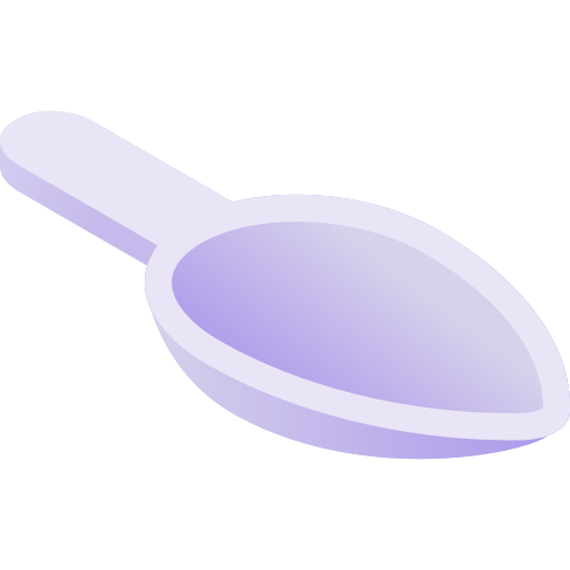 Spoon Gradient Isometric Gradient icon