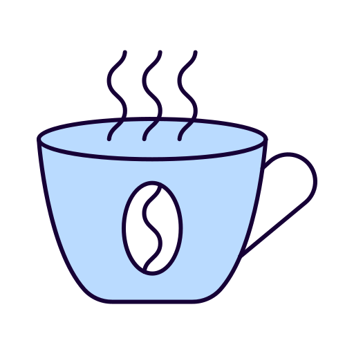 café Generic Blue Ícone