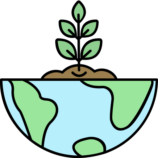 zielona ziemia Generic Outline Color ikona