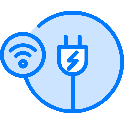 plug Generic Blue icoon