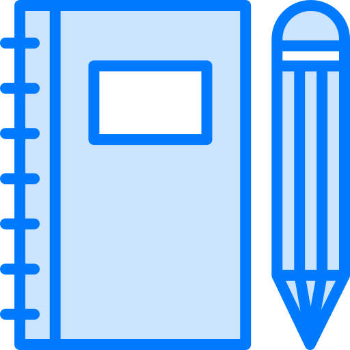 공책 Generic Blue icon
