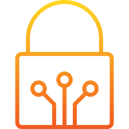smart lock Generic Gradient icon