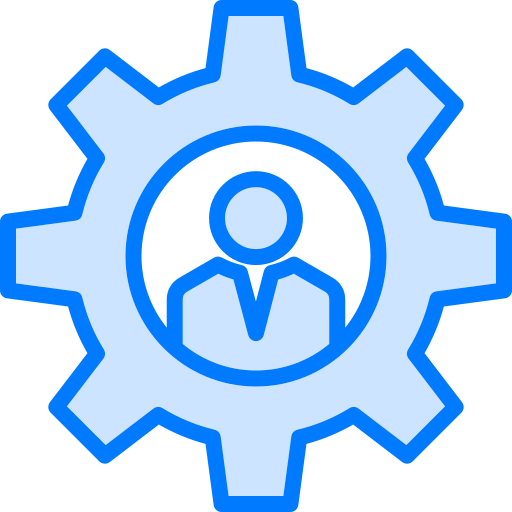 설정 Generic Blue icon