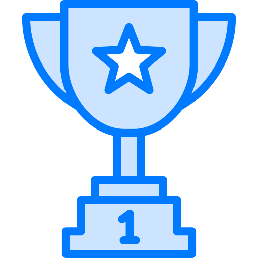 Trophy Generic Blue icon