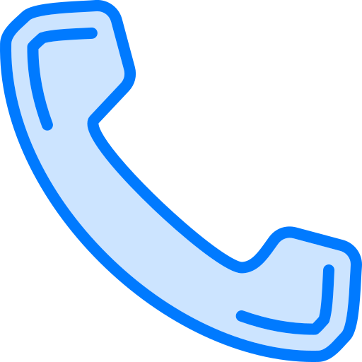 téléphone Generic Blue Icône
