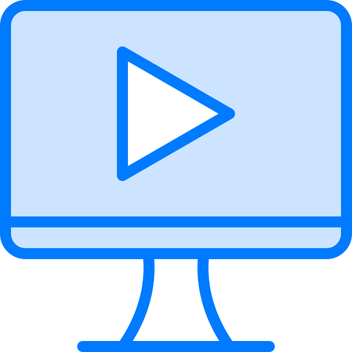 streaming Generic Blue icona