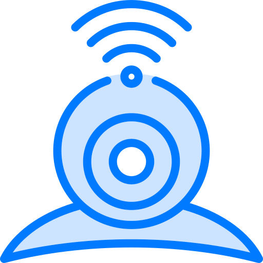 webcam Generic Blue icon