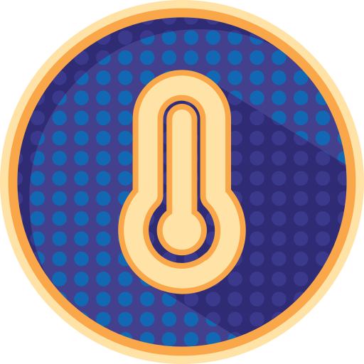 hohe temperatur Generic Circular icon