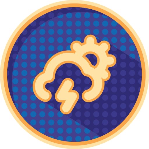 번개 Generic Circular icon