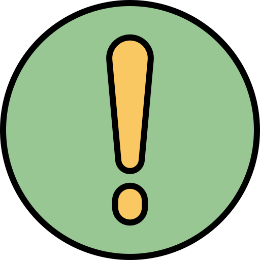 경고 Generic Outline Color icon