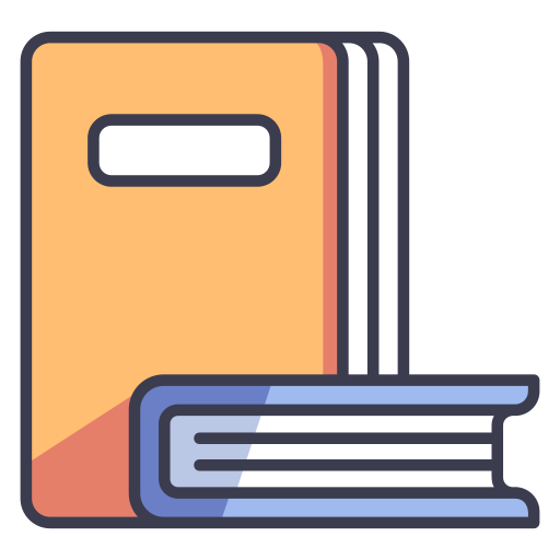Books MaxIcons Lineal color icon