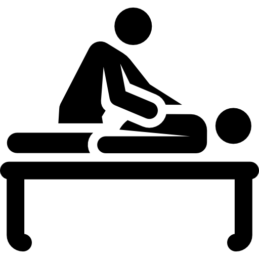 Chiropractic Pictograms Fill icon