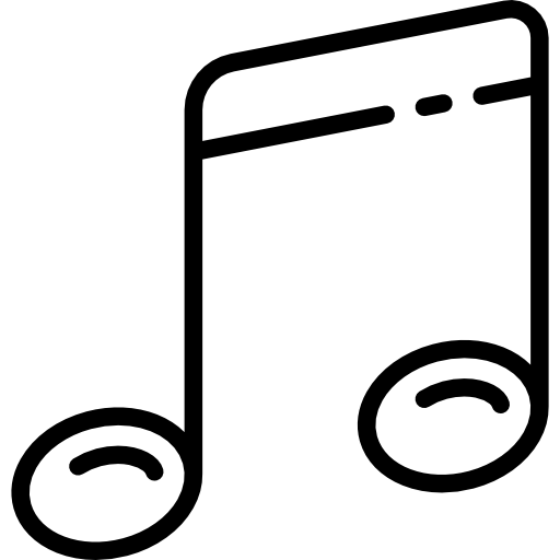 음악 노트 Special Lineal icon