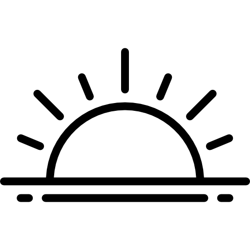 sonnenaufgang Special Lineal icon