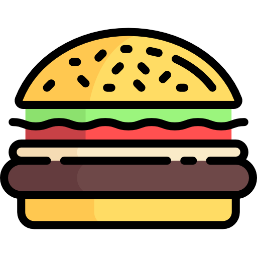 hamburger Special Lineal color icona