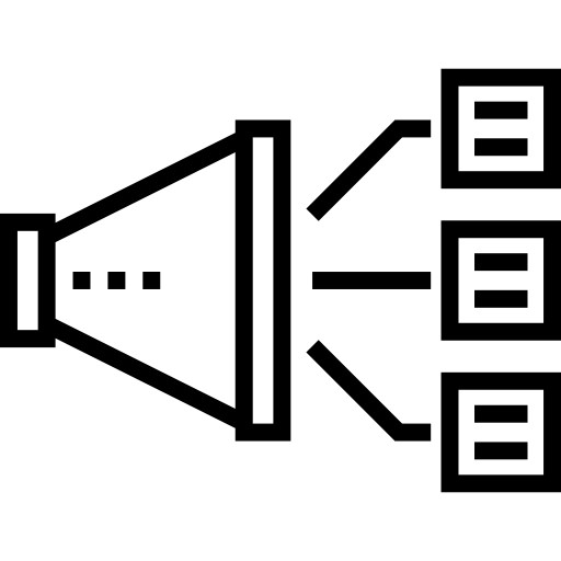 アナウンサー Maxim Flat Lineal icon