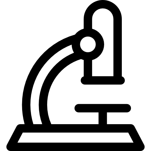 microscopio Prosymbols Lineal icono