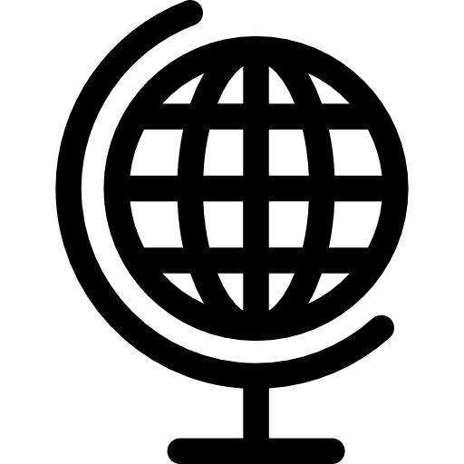 Земной шар Prosymbols Lineal иконка