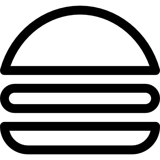 Burger Prosymbols Lineal icon