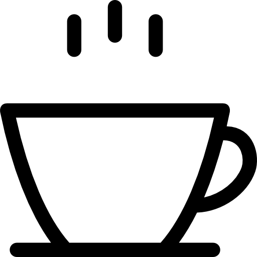 taza de café Prosymbols Lineal icono