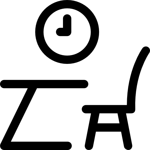 Desk Prosymbols Lineal icon