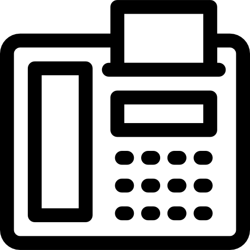 Telephone Prosymbols Lineal icon
