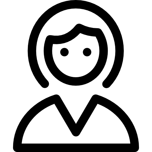 kobieta Prosymbols Lineal ikona