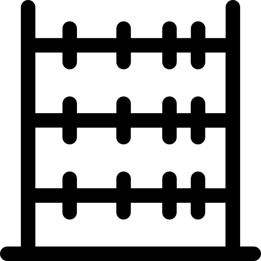 abaco Prosymbols Lineal icona