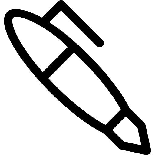 długopis Prosymbols Lineal ikona