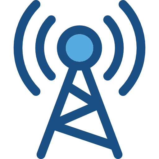 antenna Prosymbols Duotone icona
