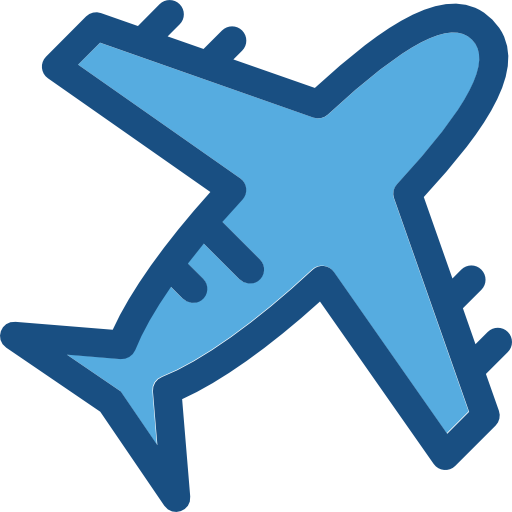 flugzeug Prosymbols Duotone icon
