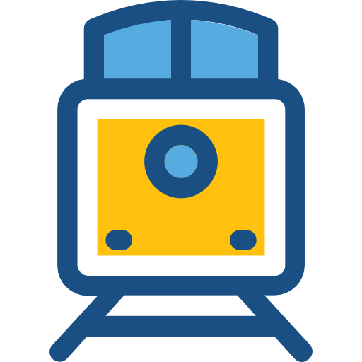 기차 Prosymbols Duotone icon