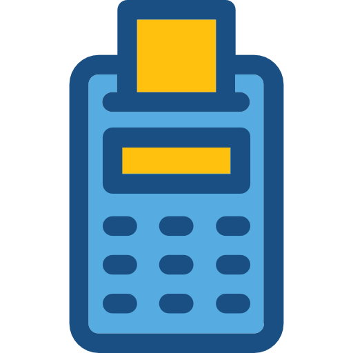 rekenmachine Prosymbols Duotone icoon