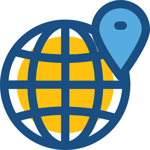 weltweit Prosymbols Duotone icon