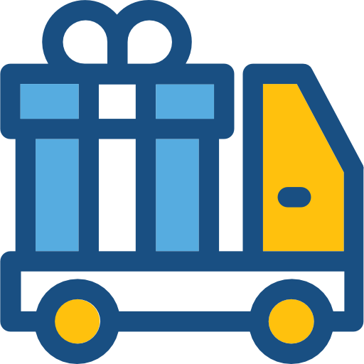 배달 트럭 Prosymbols Duotone icon