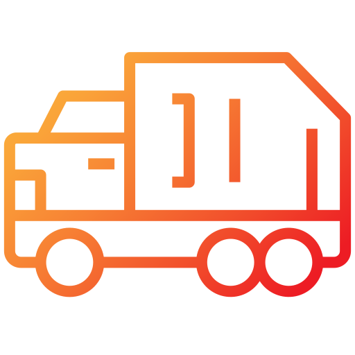 Trash truck Generic Gradient icon