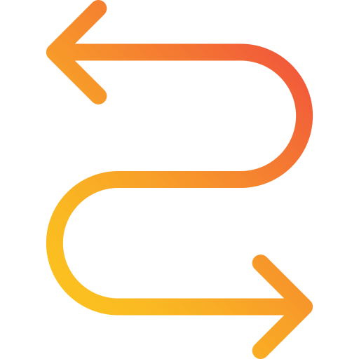 itinerario Generic Gradient icona