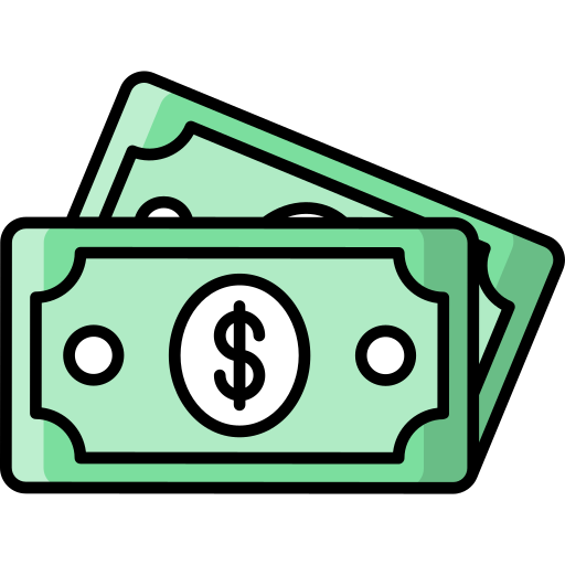 Cash Generic Outline Color icon