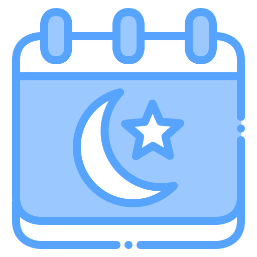 Eid mubarak Generic Blue icon