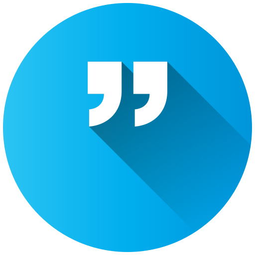 Right quotes Generic Flat icon