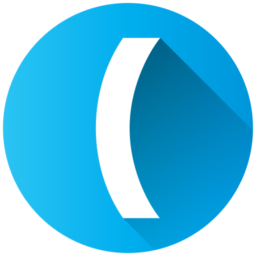 오픈 브래킷 Generic Flat icon