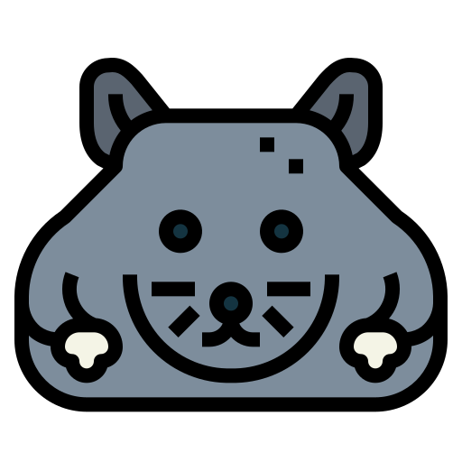 Hamster Smalllikeart Lineal Color icon