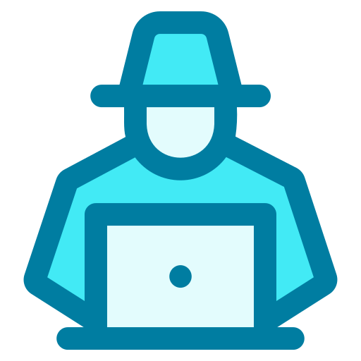 hacker Generic Blue icoon