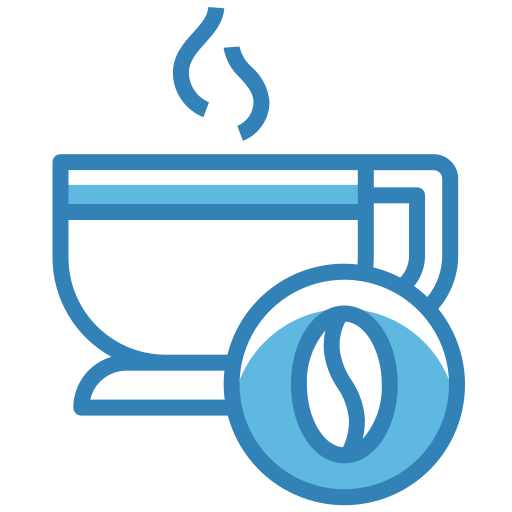 gorąca kawa Generic Blue ikona