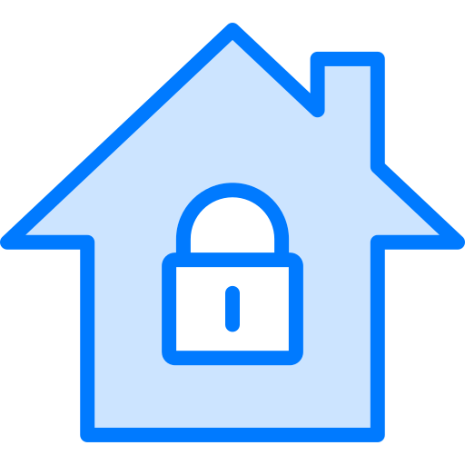 smart lock Generic Blue icon